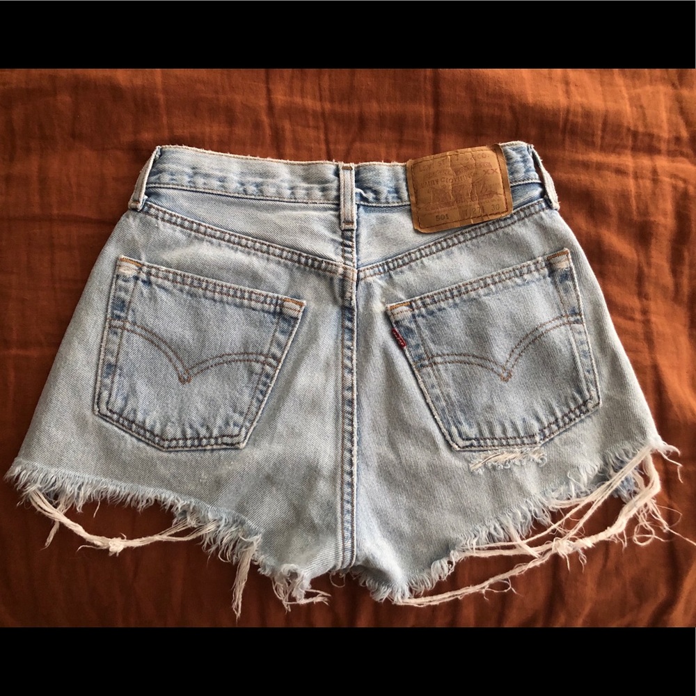 Levi’s “Vintage” 501 Original Cutoff Denim Shorts